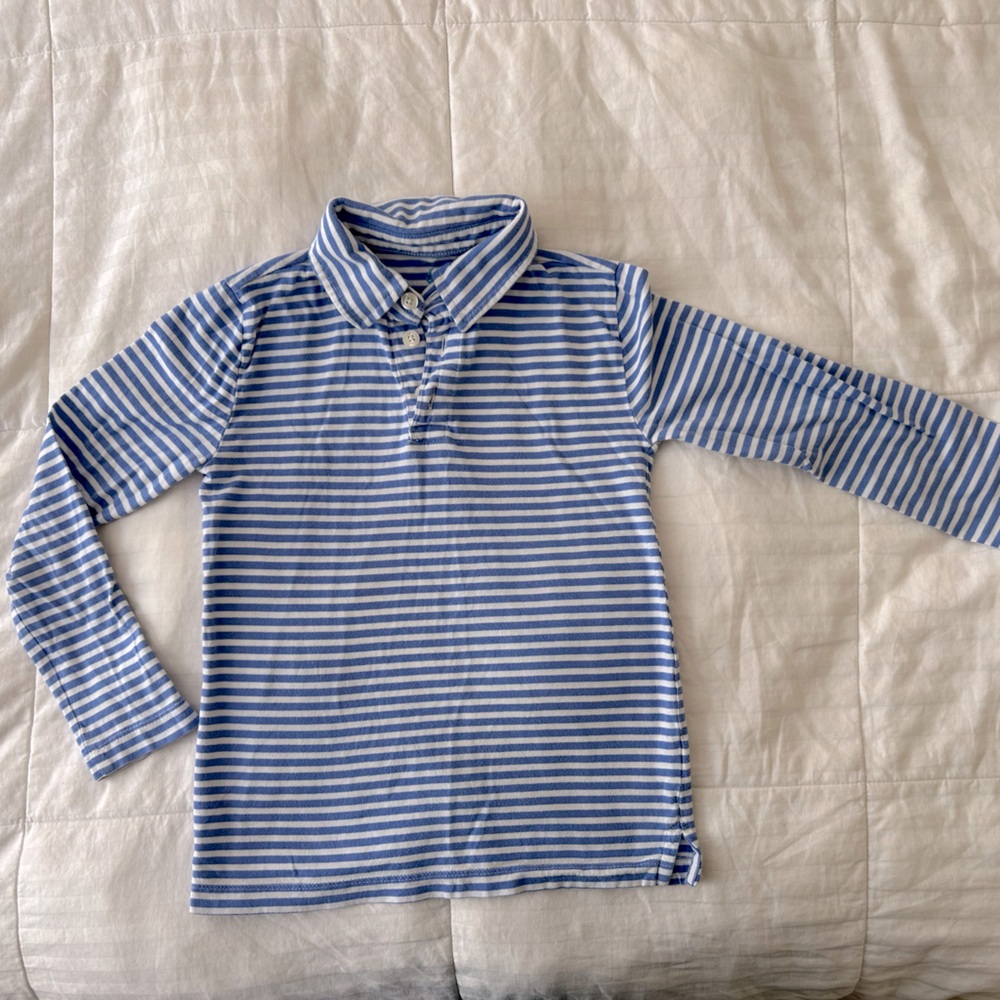 Crewcuts boys long sleeved polo shirt